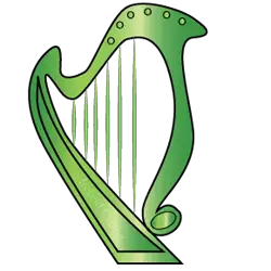 The harp – national emblem of Ireland