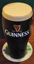 Sláinte with a glass of Guinness