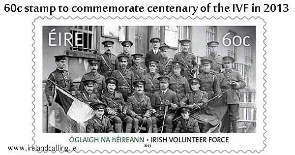 Irish Volunteer Force commemorative stamp