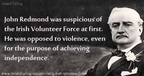 John Redmond Irish Volunteer Force. Image copyright Ireland Calling