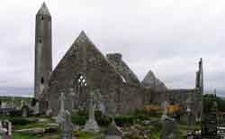 Cathedral at Kilmacduagh copyright Borvan53