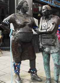 Monument to women workers Belfast