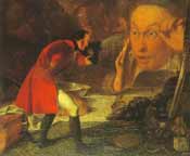 Gulliver's Travels (painting by Richard Redgrave) written by Irish satirist Jonathan Swift