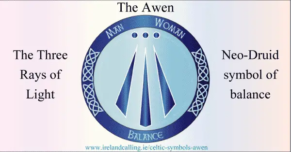 Symbol_Awen Image copyright Ireland Calling