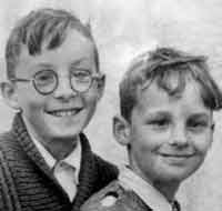 John Michael Cahill and his brother