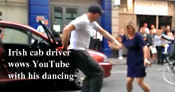 Irish cab driver wows YouTube with his dancing