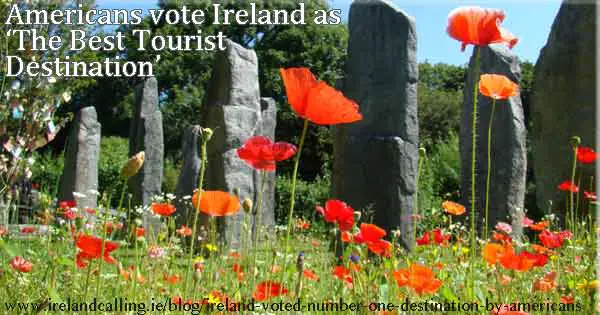 Ireland voted number one destination by Americans