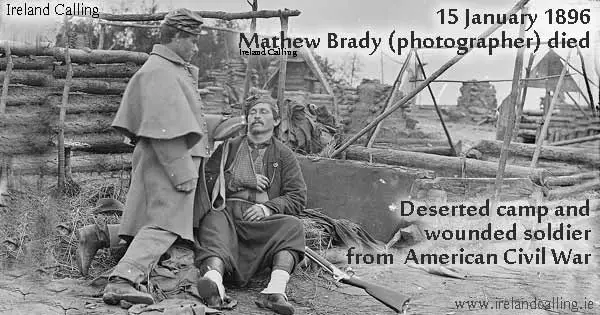 William Brady phototograph of American Civil War Image copyright Ireland Calling