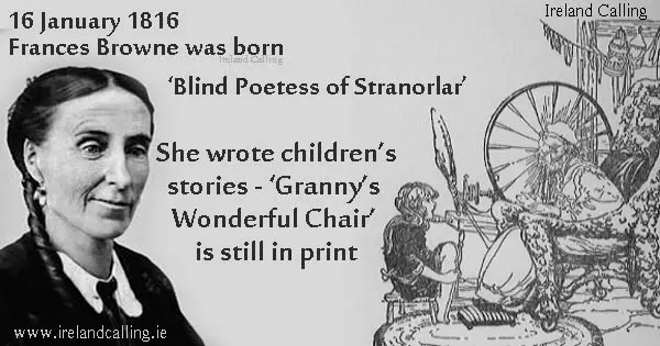 Frances Browne Granny's Wonderful Vhair Image copyright Ireland Calling