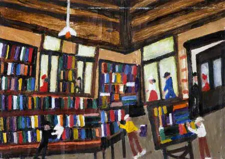 Library by Gretta Bowen  (National Museums Northern Ireland)