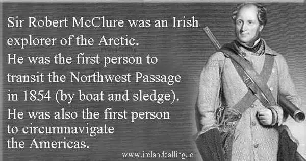 Robert_McClure, Irish explorer