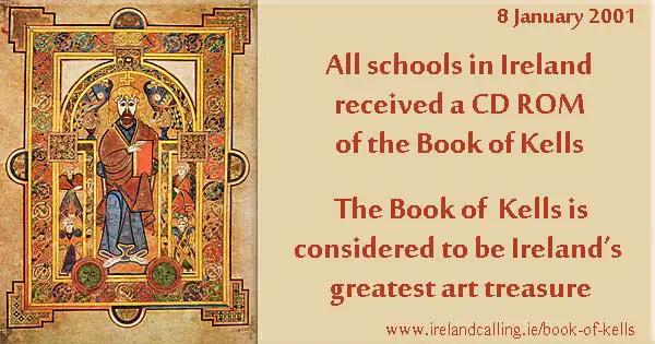 Book of Kells Image copyright Ireland Calling