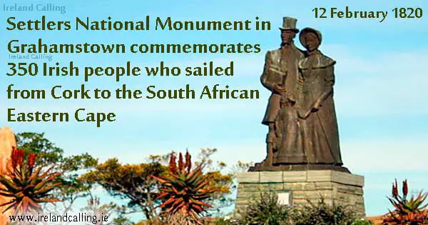 1820 Settlers National Monument Grahamstown, South Africa photo Witstinkhout CC3 Image Ireland Calling