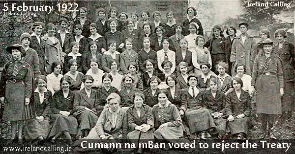 Cumann na mBan (the Irishwomen’s Council)  Image Ireland Calling