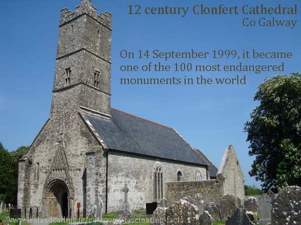 Clonfert Cathedral is part of the Millennium World Monuments Watch