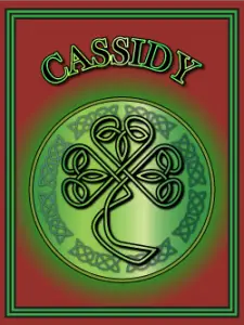 History of the Irish name Cassidy. Image copyright Ireland Calling