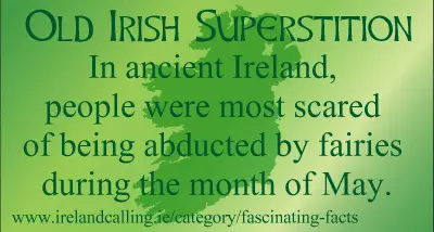 Irish superstition fairies