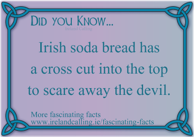 Did You Know graphic - copyright Ireland Calling