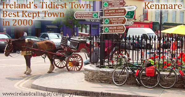 Kenmare Ireland's tidiest and Best kept town in 2000 