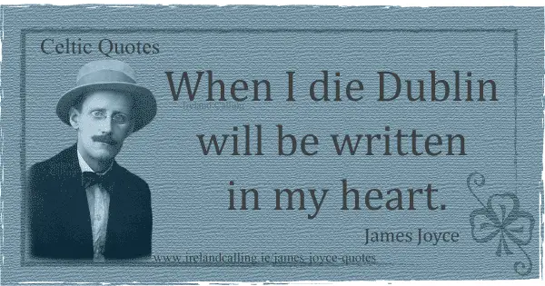 James Joyce Image copyright Ireland Calling