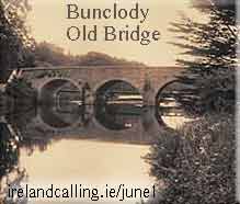 Bunclody Old Bridge - site of the Battle of Bunclody