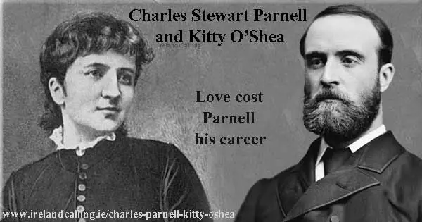 Charles Parnell and Kitty O'Shea love story. Image copyright Ireland Calling
