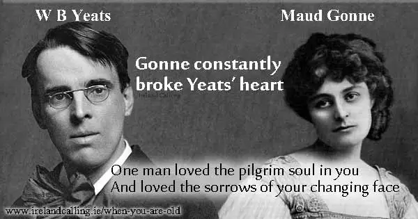 WB Yeats and Maud Gonne love story. Image copyright Ireland Calling